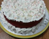 Foto langkah ke 6 dari resep Red Velvet kukus tanpa buah bit.