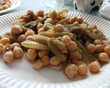 Foto del paso 7 de la receta: Cocina de subsistencia: Borrajas y Garbanzos de Bote