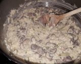 Une image de l'étape 7 de Risotto aux champignons.
