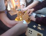 Foto del paso 5 de la receta: Casa de Galleta Jengibre Navideña