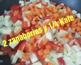 Foto del paso 2 de la receta Pastelitos Cupcakes de Verduras con Salsa de Miel y mostaza