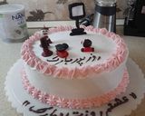 عکس مرحله 4 از دستور تزیین کیک روز پدر یا وکیل