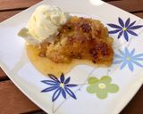 Foto del paso 5 de la receta: Crumble de manzanas y duraznos 🍎 🍑 (Rico, fácil de hacer y muy simple 🤗