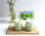 Foto langkah ke 4 dari resep Puding milky matcha.