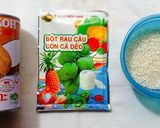 Hình bước làm 2 của món CHÈ thạch dứa-dừa non