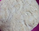 A picture of step 1 of Lazyman's Sourdough Bread.