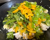 A picture of step 3 of Crab & Corn Chopsuey.
