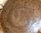 A picture of step 1 of Easy chocolate gnache frosting.