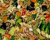 A picture of step 5 of Mike's Chilly Springtime Greek Inspired Garden Salad.