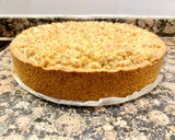 Foto del paso 11 de la receta: Pastel con crema y fresas en almíbar