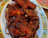 A picture of step 7 of Korean fried chicken.