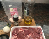 Foto del paso 1 de la receta: Carne con tomate 🇪🇸