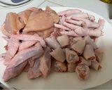 รูปขั้นตอนการทำที่ 1 ของ ขนมจีนน้ำยาไก่ แกงใต้