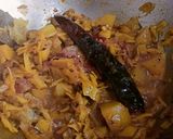 A picture of step 8 of Niramish Bandhakopir Dalna / Bengali Canbage.