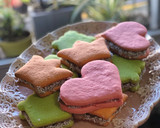 Foto del paso 5 de la receta: Alfajores de Maicena coloridos 🌈