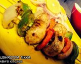 A picture of step 4 of Mushroom Tikki.