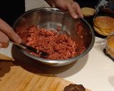 A picture of step 6 of Tims Burgers.