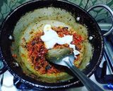 A picture of step 5 of Paneer Tamatari.