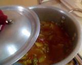A picture of step 19 of Bhuni Lauki.