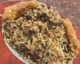 عکس مرحله 1 از دستور تهچین با دمی گوشت شب مونده