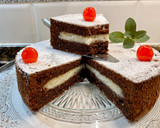 Foto del paso 22 de la receta: Pastel de chocolate relleno con crema de coco