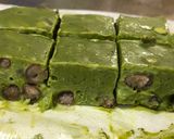 A picture of step 6 of Japanese Matcha and Azuki Beans Soft Chocolate.