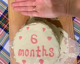 Фото кроку 6 до Бенто тортик з полуничним конфі.