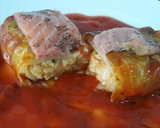 Foto del paso 11 de la receta: Hojas de col rellenas de verduras, pollo y arroz