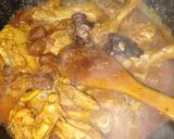 A picture of step 6 of Chicken biryani.