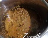 A picture of step 1 of Hyderabadi Malai Paaye.