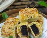 Foto langkah ke 8 dari resep Bolen isi Brownies, Nangka, Keju (662).