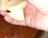 A picture of step 5 of Aloo Gosht.