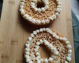 Rajasthani ghevar with white chocolate ganache recipe step 3 photo