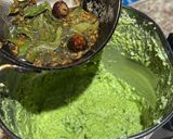 A picture of step 5 of South Indian style Nariyal Dhania Patta Chutney.