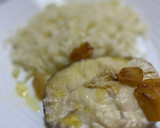 Foto del paso 3 de la receta: Merluza al papillote con aceite de ajo