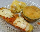 Foto del paso 5 de la receta: Milanesas de zapallitos (zucchini & verde)