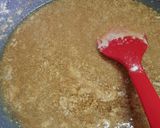 A picture of step 3 of RAJGIRA SHEERA (AMRANTH FLOUR HALWA).
