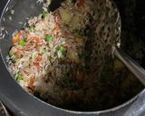 A picture of step 3 of Beans Pulao.