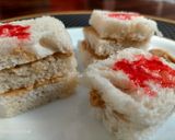 মিনি পিনাট বাটার স্যান্ডউইচ    (Mini peanut butter sandwich recipe in Bengali) রেসিপির ধাপ 3 ছবি