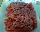 Foto langkah ke 1 dari resep ❤️ 1. Tumis Buncis Daging Cincang.