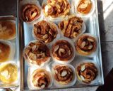 Foto langkah ke 5 dari resep 🥨Cinnamon Roll/Knot, 🍫Chocholate Bun.