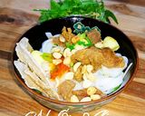 Hình bước làm 2 của món Mì Quảng Bò