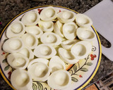 A picture of step 2 of Avocado Deviled Eggs.