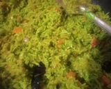 A picture of step 5 of Mint pulao.