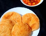 A picture of step 15 of Urad Dal Bedmi Puri.