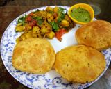 A picture of step 2 of Masala Missi Puri with Aloo Pyaaz Sabji.