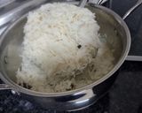 A picture of step 4 of Veg Biryani.