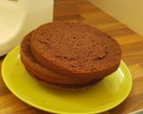 A picture of step 8 of Chocolate Cake with Amazing Chocolate Buttercream.