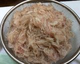 Hình bước làm 1 của món Canh rau cải nấu tép 