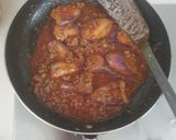Gambar langkah 4 resipi Mabo Nasu Spicy Eggplant Stir Fry.